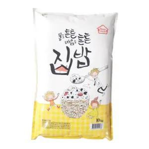 집밥 20곡 담은쌀 10kg x1개 맛있는 혼합 잡곡 쌀/진공포장쌀