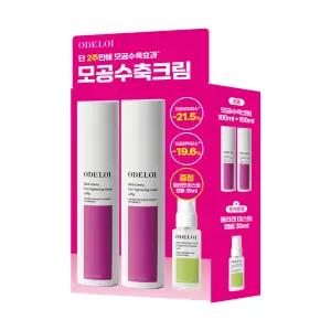 오드로이 블랙체리 모공수축크림 로프디 100ml+100ml+미스트앰플 30ml