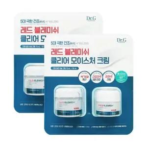 닥터지 레드 블레미쉬 클리어 모이스처 크림 70ml + 50ml 세트 x2