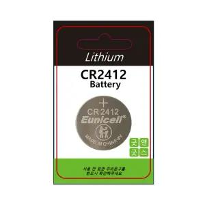 현대기아 차량 카드키용 CR2412 베터리 (Eunicell GNGS)