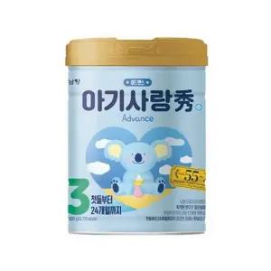 남양유업 아기사랑수 어드밴스 3단계 800g 3개