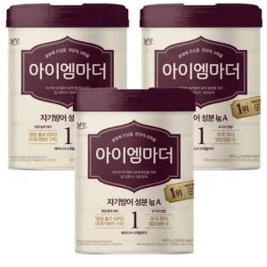 남양유업 아이엠마더 분유 1단계, 800g, 3개
