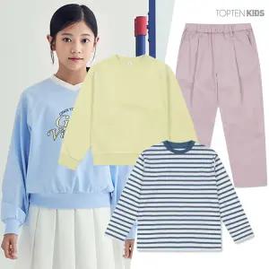 [카카오7%][탑텐키즈 외] 가을 스타트 20%즉할 맨투맨/집업/가디건/바지 외 100종