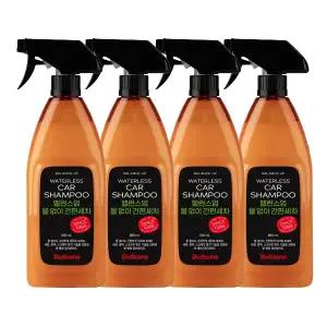 [혜택가16,800원] 불스원 밸런스업 물없이 간편세차 600ml, 4개
