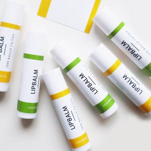마타바  천연유래 호호바듬뿍  식물성 영양 수제 립밤만들기 diy 키트 (10개작업)kit-레몬오렌지향+라벨스티커 +립밤상자