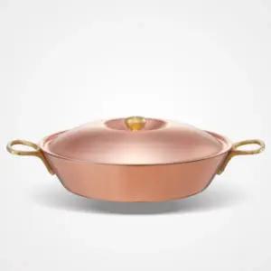 [쿠퍼]엔젤라 구리 파에야 팬(20cm)+돔커버SET