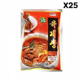 [제이큐]FK 선봉 육개장 600gX25