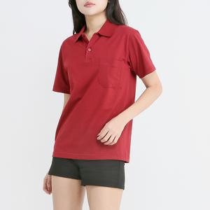 남자 여자 면 30수 기본 베이직 무지 카라 반팔 티셔츠(10색상)