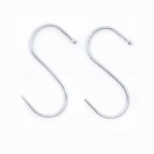 S고리 (대) 스테인레스 후크 행거 욕실 주방 다용도 걸이 2개입