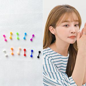 미스21 티마드 아크릴 네온 바벨 피어싱 (pe181)