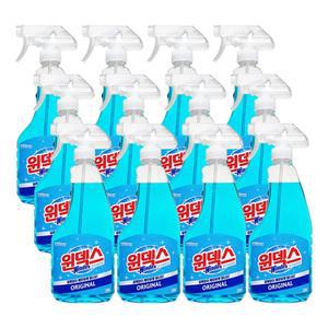 윈덱스 오리지널 유리세정제 스프레이 500mL X 12개