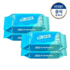 [스카트][BEST]스카트 유리거울 세정티슈 30매 x 4 x 2개 =총8팩