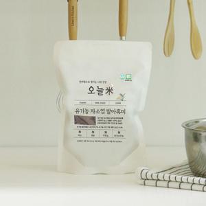 오늘미 유기농 자소엽 발아흑미 1kg 가바쌀 가바흑미