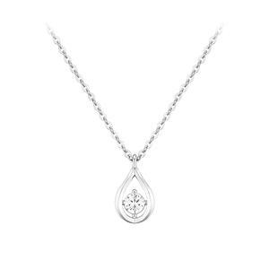 MARIEBEL 14K 페어 1부 다이아 목걸이 (JJMBND0BF481W4420)