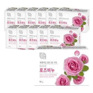 무궁화 자연미인 로즈비누 90g x 12개