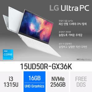 ND LG전자 2023 울트라PC 15UD50R-GX36K (RAM 16GB)