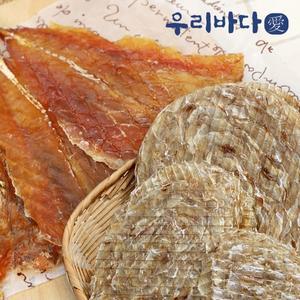[우리바다애]순살 아귀꼬리포 20미+참쥐포 소 30장