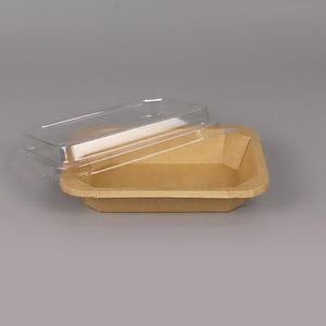 닭강정 반찬 떡 김밥 과일포장 친환경 종이용기 JH-RS-500B  세트 300개