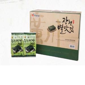 광천 재래김 별맛김 식탁용 (24봉) 1box 밥반찬 파래김 명절 선물세트