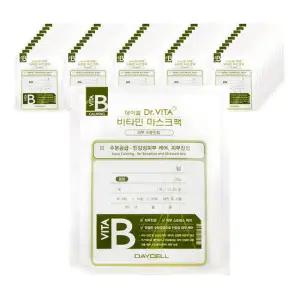 닥터비타 비타민B 마스크팩 수분진정 모공케어 25g X 50매
