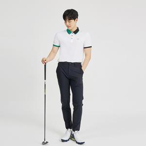 PGR골프 파크골프웨어 남성 카라배색 반팔티셔츠 GT-3320 남자 골프복