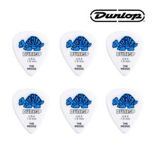 세트(6) 던롭 피크 1.0mm 웨지 블루 Dunlop PICK
