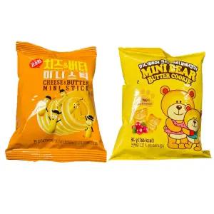 미니버터 치즈스틱 or 미니베어 크랜베리 버터쿠키 35g x 96개 1박스