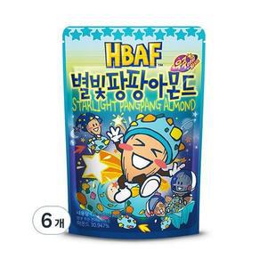 바프 별빛팡팡 아몬드 120g 6개