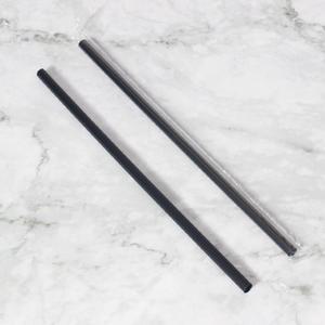 플라스틱빨대 일자 7.0mmX210mm 검정 개별포장 500개 일회용 스트로우 카페