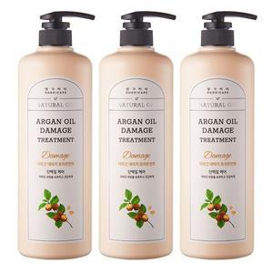 [댕기머리] 허벌 아르간 오일 데미지 트리트먼트 1000ml 3개[34411755]