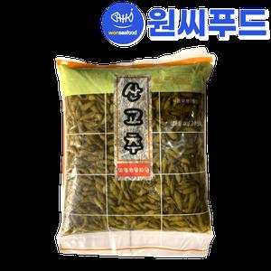 원효 남국 산고추 4kg 하늘초 절임 야산초 고추 절임 장아찌 피클 반찬