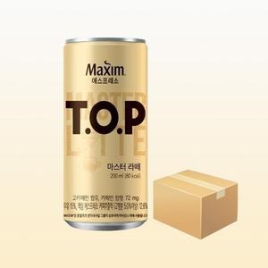 티오피 마스터 라떼 200ml x 36캔 1박스 캔커피