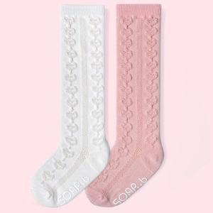 [기타]여아니삭스 여름신상 펀칭 얇은 하트 타이즈