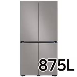 삼성전자 비스포크 냉장고 875L RF85DB90B1HVM (바이브다크그레이) (운송료상이)
