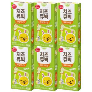서울우유 치즈큐빅 파티 어니언 87g x 6개