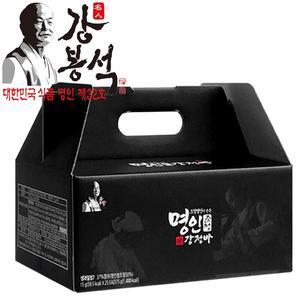 [신세계라이브쇼핑]강봉석 조청명인 강정바 15gx25개 / 한과 강정 에너지바 견과바 영양바 명절선물세트