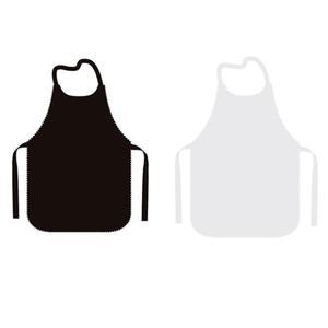 끈타입 일회용부직포앞치마 식당위생앞치마 방수 오염방지 손님 목걸이