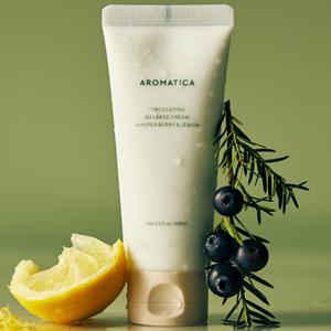 [공식] 아로마티카 서큘레이팅 마사지 크림 주니퍼베리&레몬100ml