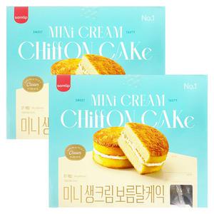 삼립 미니 생크림 보름달 45g x 21개 x 2개