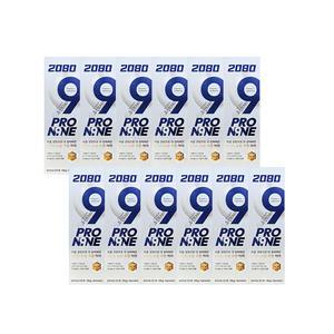 2080 프로나인 오리지날 민트 치약 120g x3입 x4개(총12개)