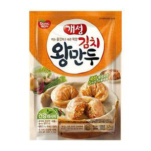 [신선] 1+1 동원 개성 김치왕만두 1.2kg 트레이더스 식자재 식자재마트 대용량
