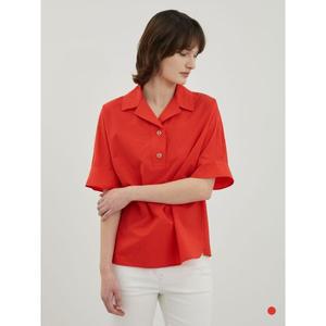 갤러리아 오픈카라 블라우스 VOCNS4M4441