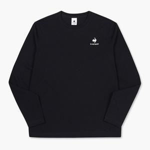 [르꼬끄] 에센셜 면 긴팔티 QP123LRL12-BLK0