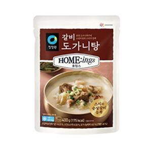 [장보기]청정원 호밍스 갈비도가니탕 400g, 1개