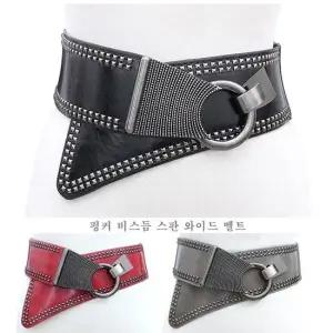 펑커 비스듬 스판 와이드 벨트 no.730