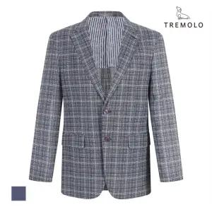 [TREMOLO] 남성 체크프린트 포멀자켓_TGBFFXM3426