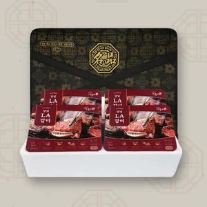 미국산 양념 LA꽃갈비 선물세트 2kg 소갈비 일품나라