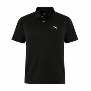 PUMA 에센셜 올인 남성 반팔 티셔츠 폴로티 카라티 블랙 687121-01