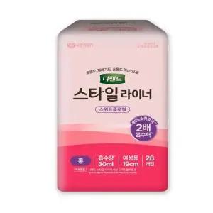 디펜드 스타일 라이너 롱 향 28개 x 4팩 - 스위트플로럴 코스트코