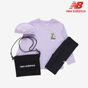 뉴발란스 키즈 생존수영 래시가드 셋업 NK9RE2107U-88 수영복세트